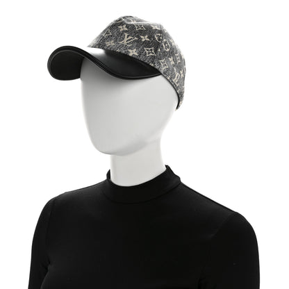 Louis Vuitton Monogram Jacquard Cap M Grey 2 of 10