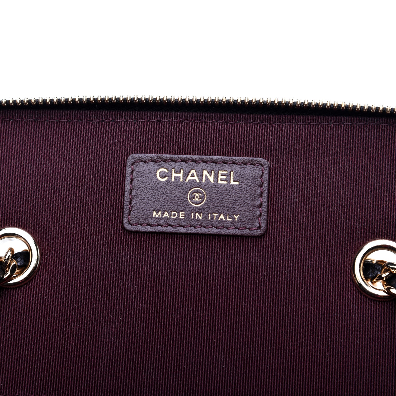 Chanel Caviar Quilted Small Vanity Case With Chain Black 8 of 12