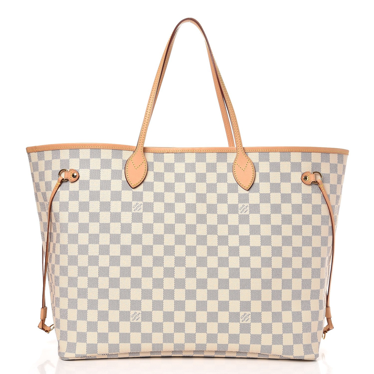 Louis Vuitton Damier Azur Neo Neverfull GM Rose Ballerine 3 of 10