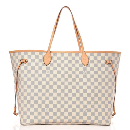 Louis Vuitton Damier Azur Neo Neverfull GM Rose Ballerine 3 of 10
