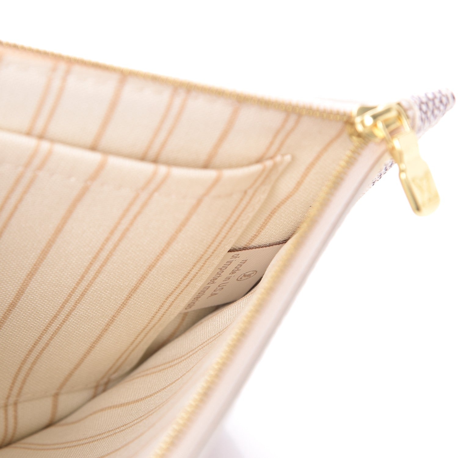 Louis Vuitton Damier Azur Neverfull MM GM Pochette 7 of 8