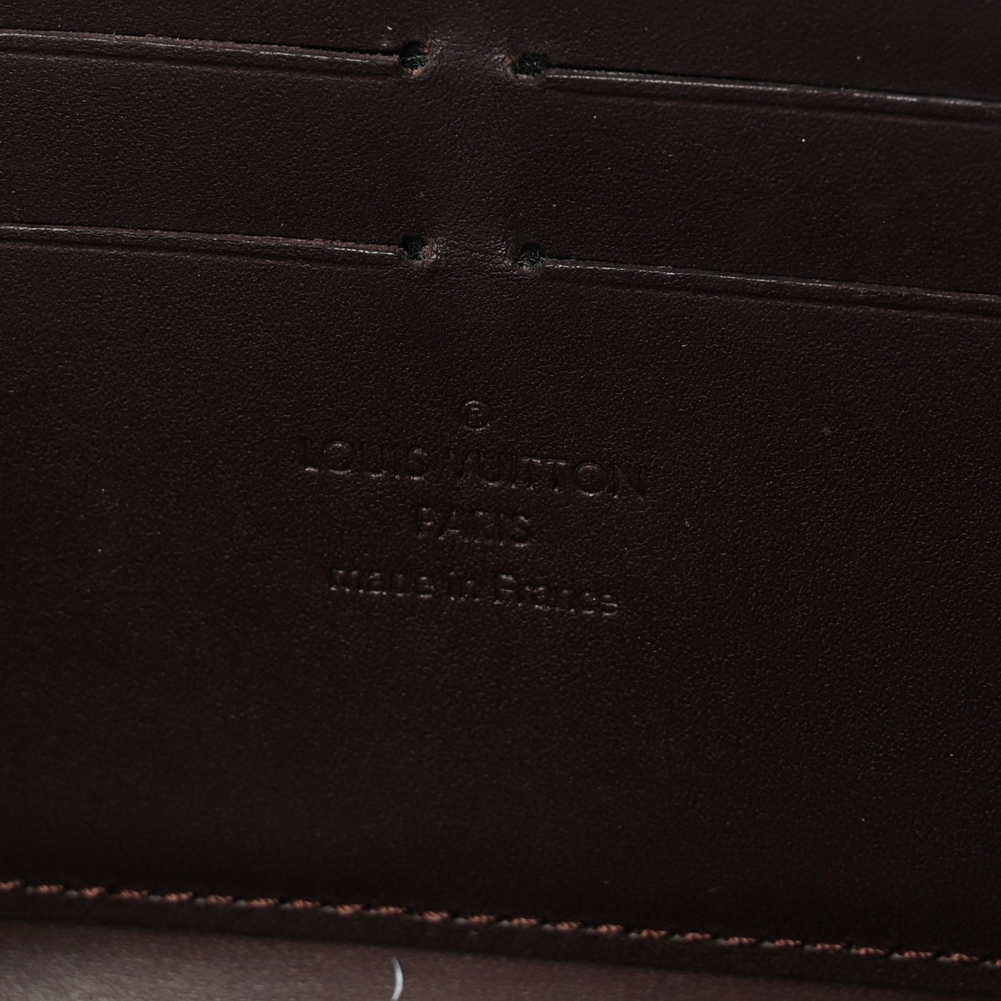 Vernis Zippy Wallet Amarante