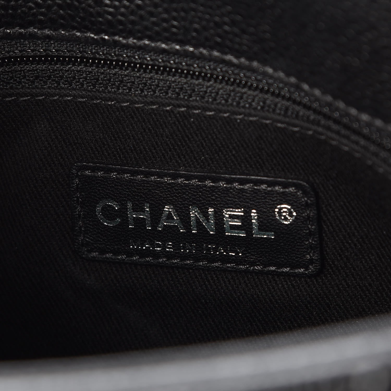 Chanel Caviar Quilted CC Timeless Tote Black 6 of 7