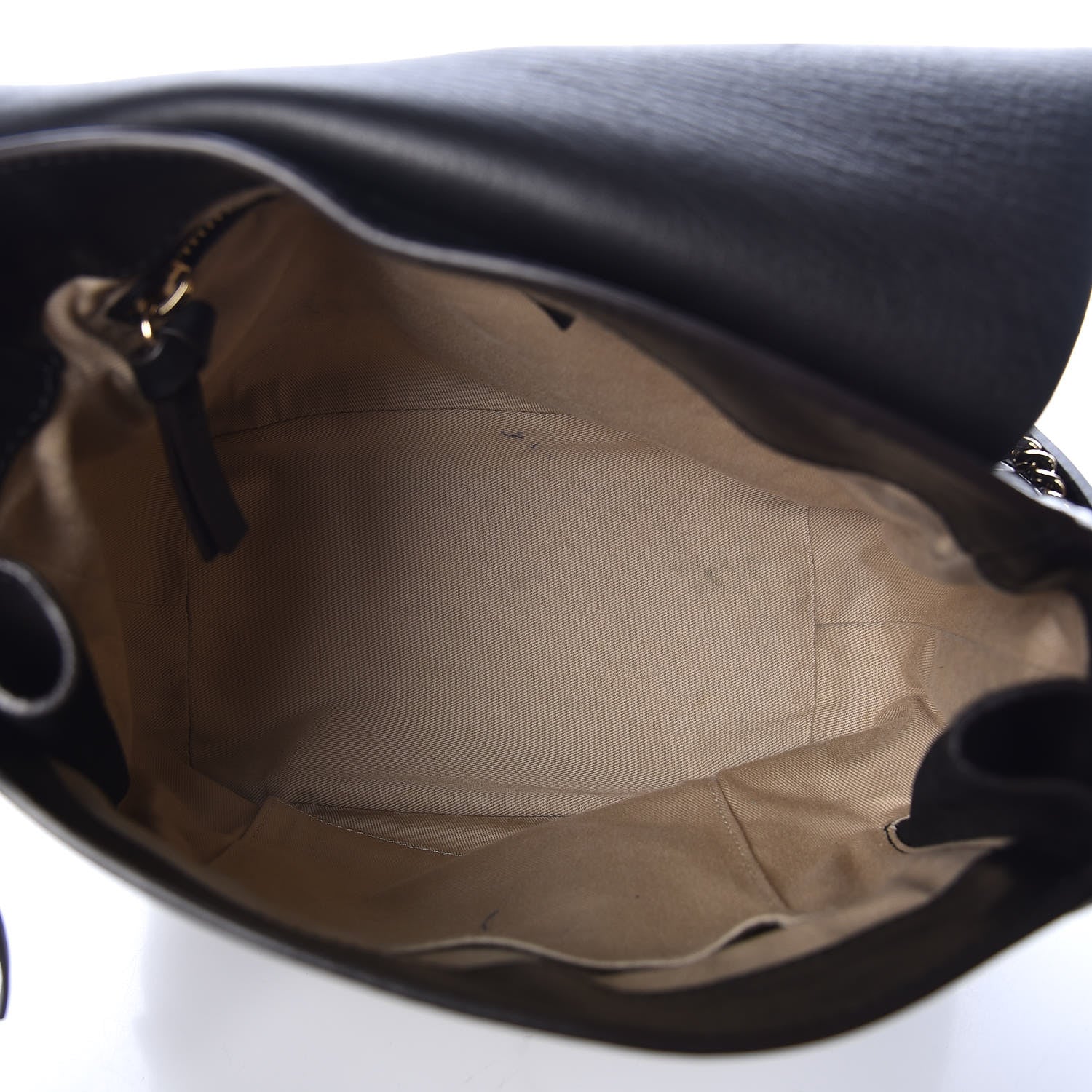 Chloe Suede Calfskin Medium Faye Backpack Black 10 of 17