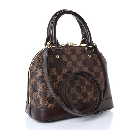 Louis Vuitton Damier Ebene Alma BB 3 of 8