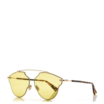 Christian Dior So Real Pop Sunglasses Yellow 1 of 9