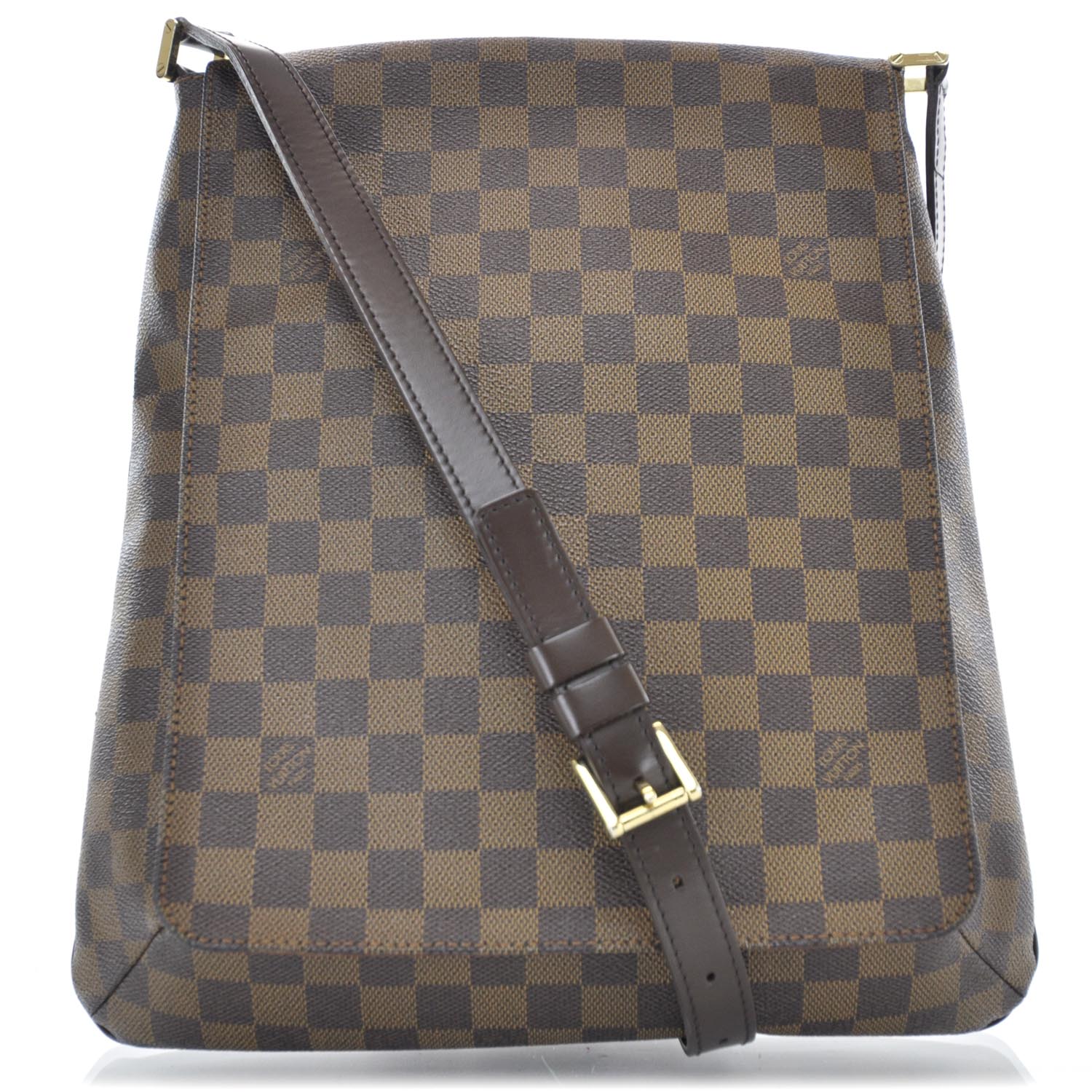 Louis Vuitton Damier Ebene Musette GM 1 of 9