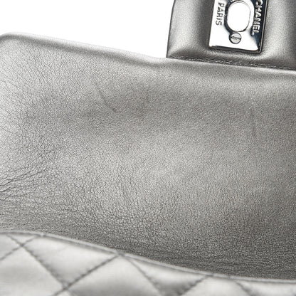 Chanel Metallic Lambskin Quilted Daily Zip Crossbody Bag Bronze 13 of 17