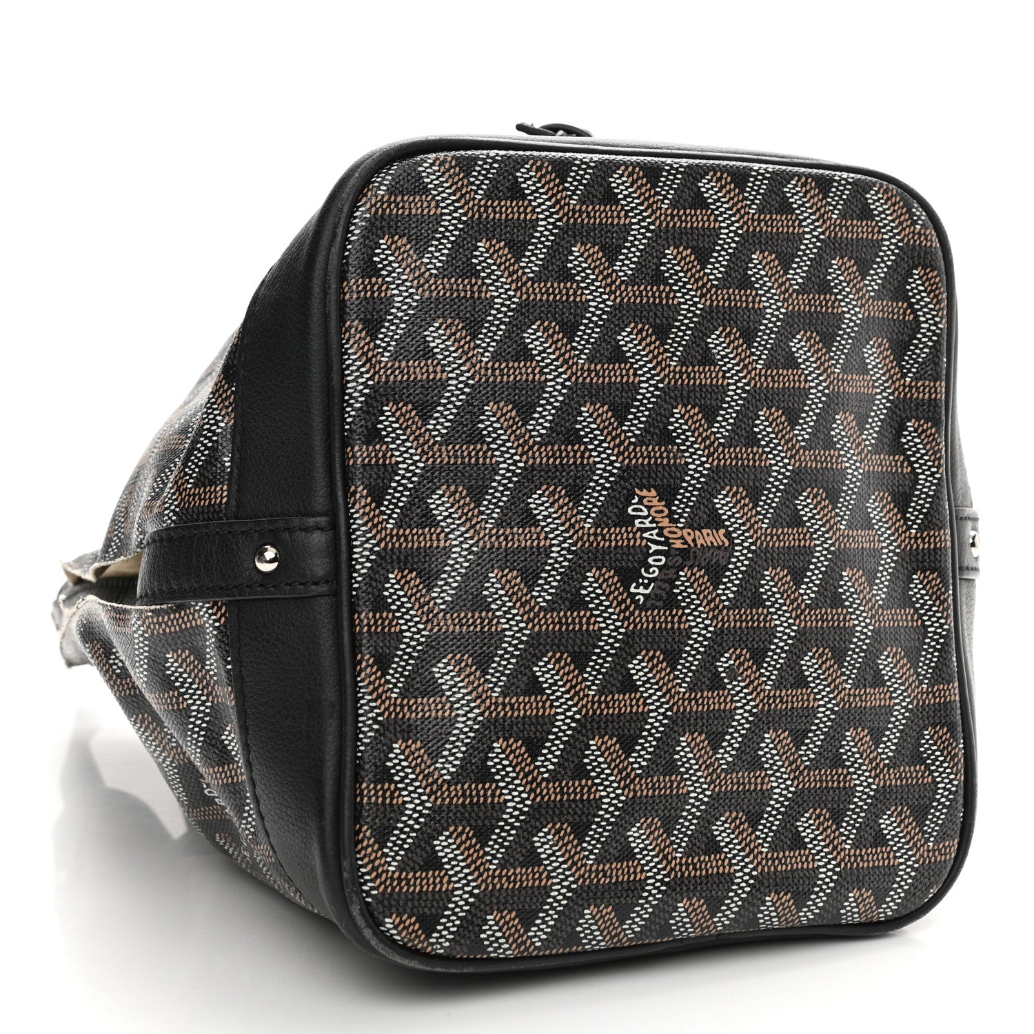 Goyard Goyardine Petit Flot Bucket Bag PM Black 4 of 11
