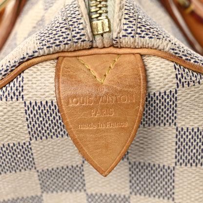 Louis Vuitton Damier Azur Speedy 25 6 of 9