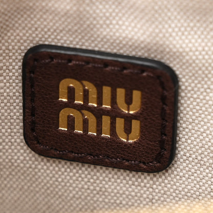Miu Miu Nappa Aviator Mini Pouch Radica 6 of 10