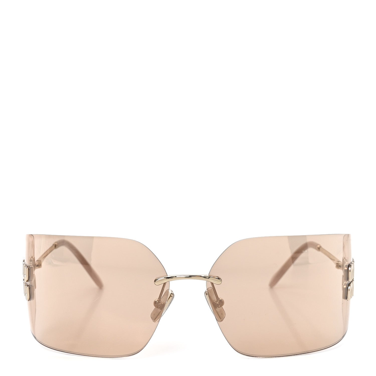 Miu Miu Metal Aube Sunglasses SMU54Y Gold Pink 2 of 7