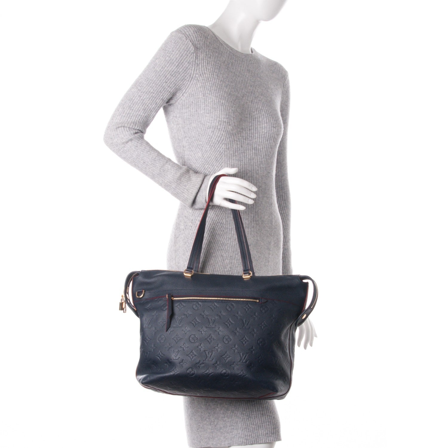 Louis Vuitton Empreinte Boetie MM Marine Rouge 3 of 8