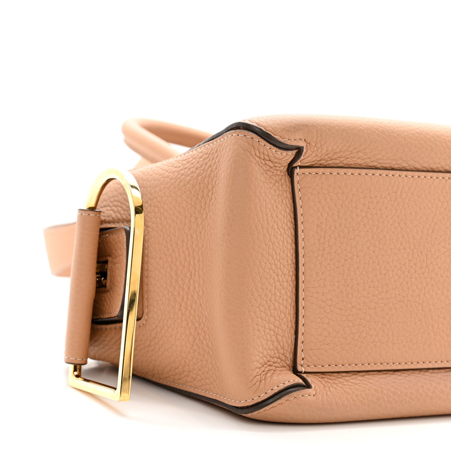 Delvaux Grained Bullskin Cool Box MM Vegetal Ivory 9 of 10