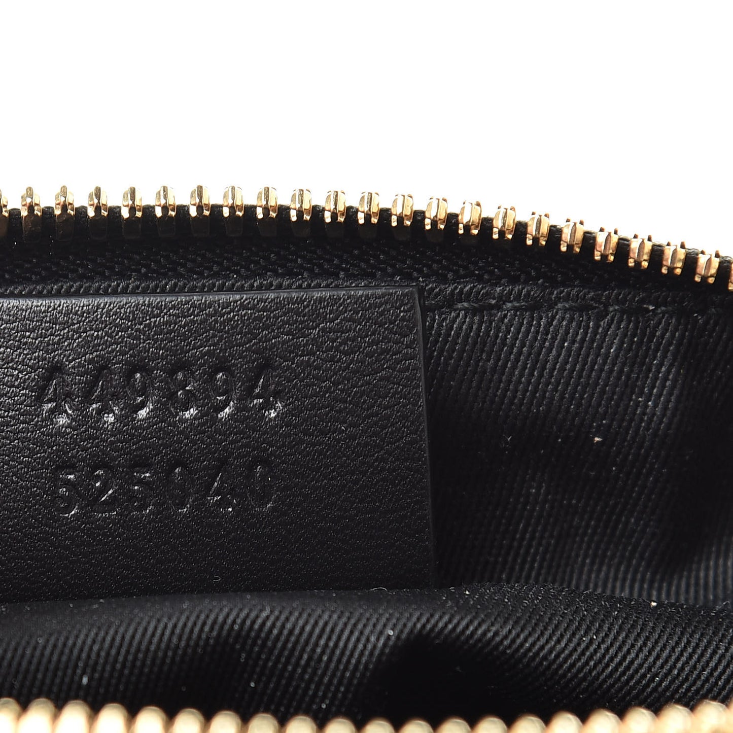 Guccissima Small Cosmetic Case Black