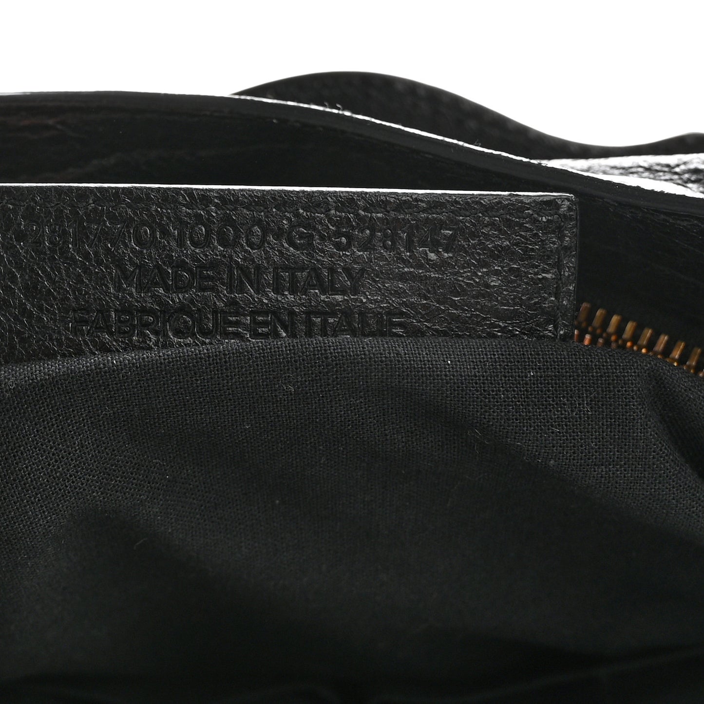 Agneau Giant 12 Gold Hardware City Black