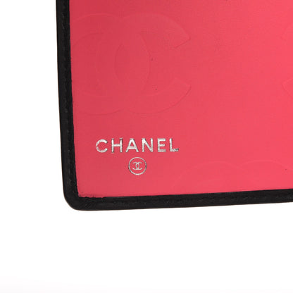 Chanel Calfskin Quilted Cambon Yen Wallet Black 6 of 8