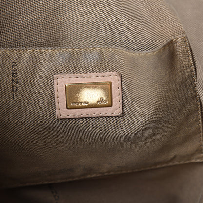 Fendi Zucchino Vitello Shopping Tote Beige Pastel Cipria 5 of 13