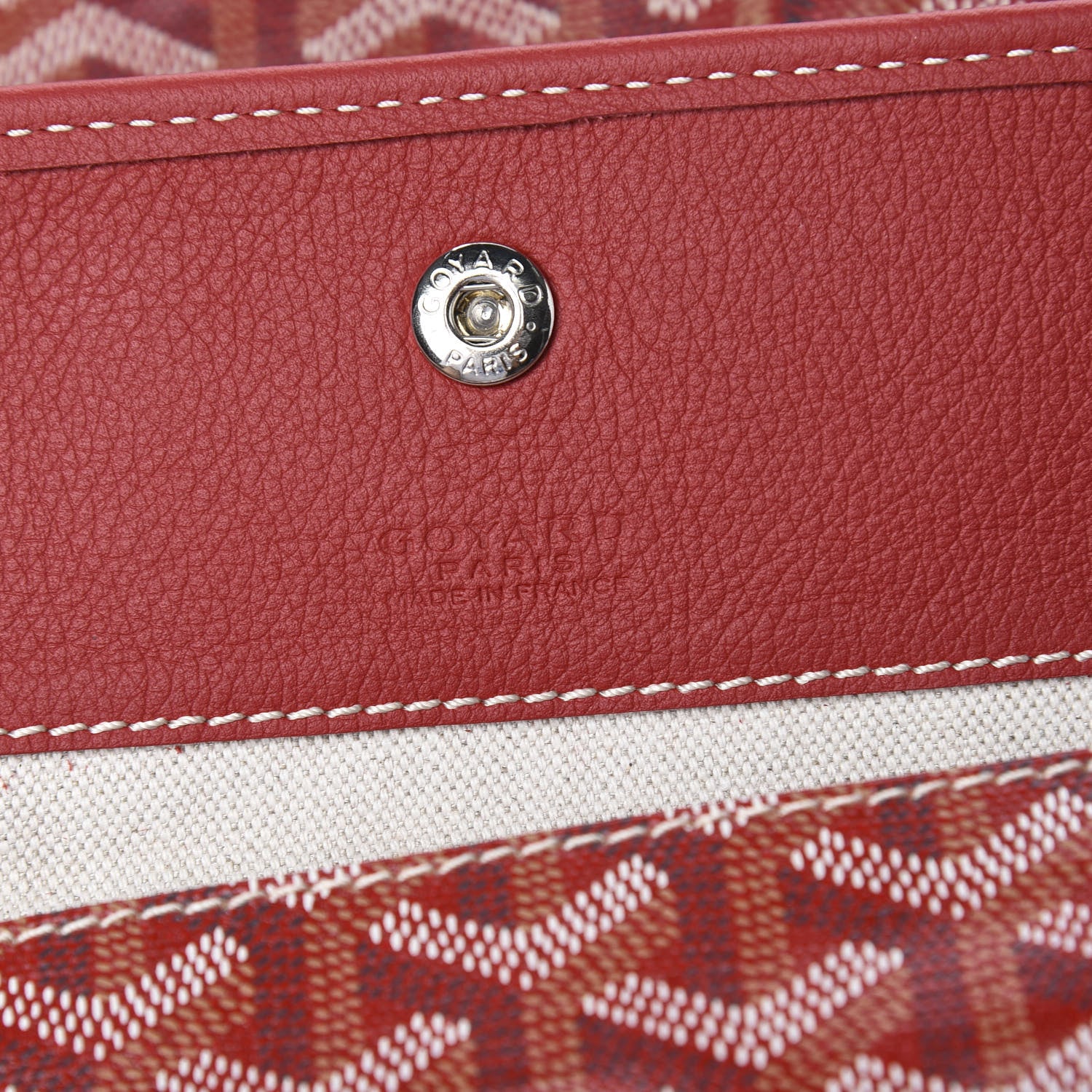 Goyard Goyardine Saint Louis PM Red 7 of 11