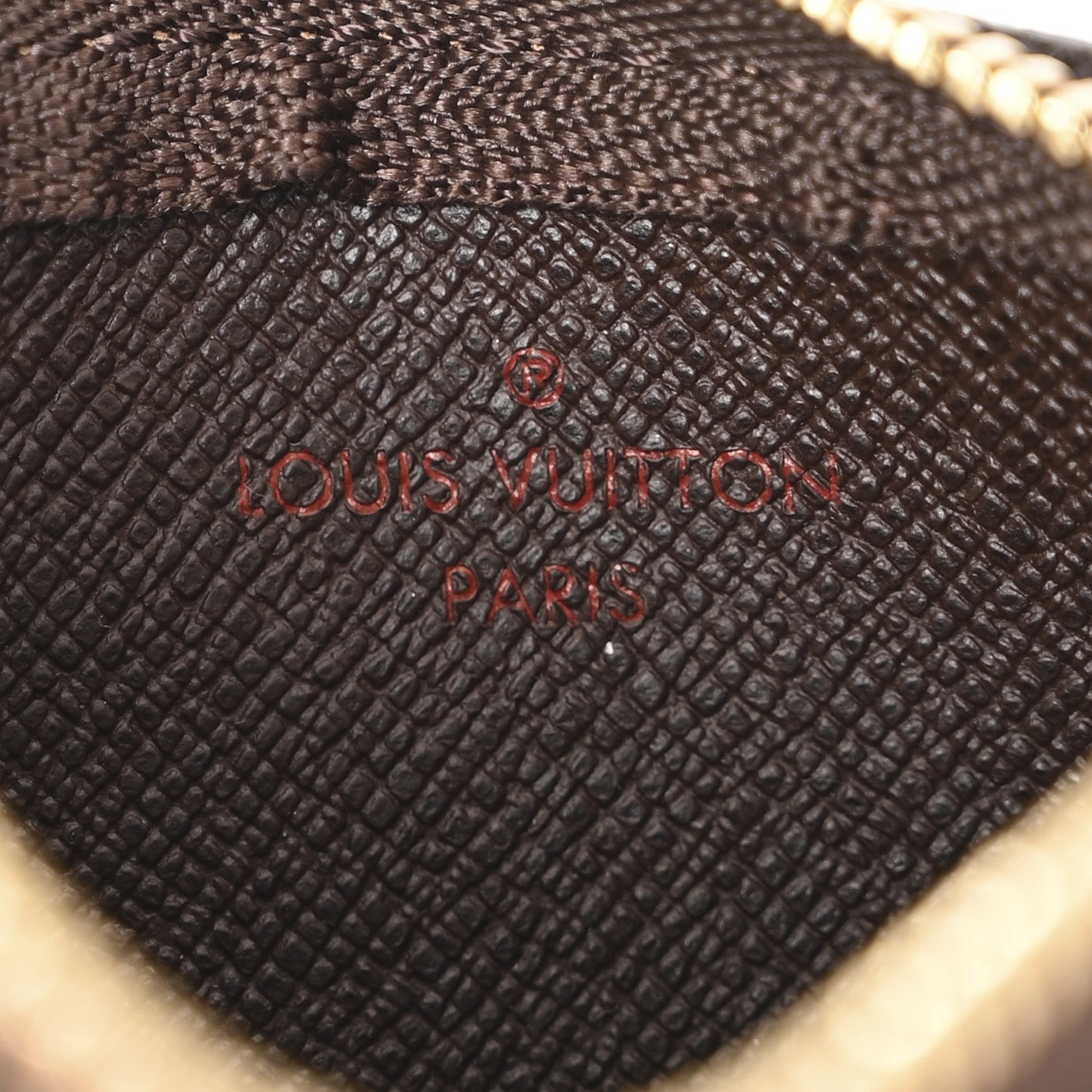 Damier Ebene Key Pouch