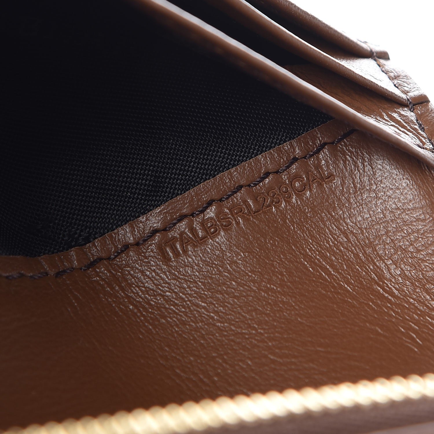 Burberry Grainy Calfskin House Check Continental Wallet Tan 7 of 8
