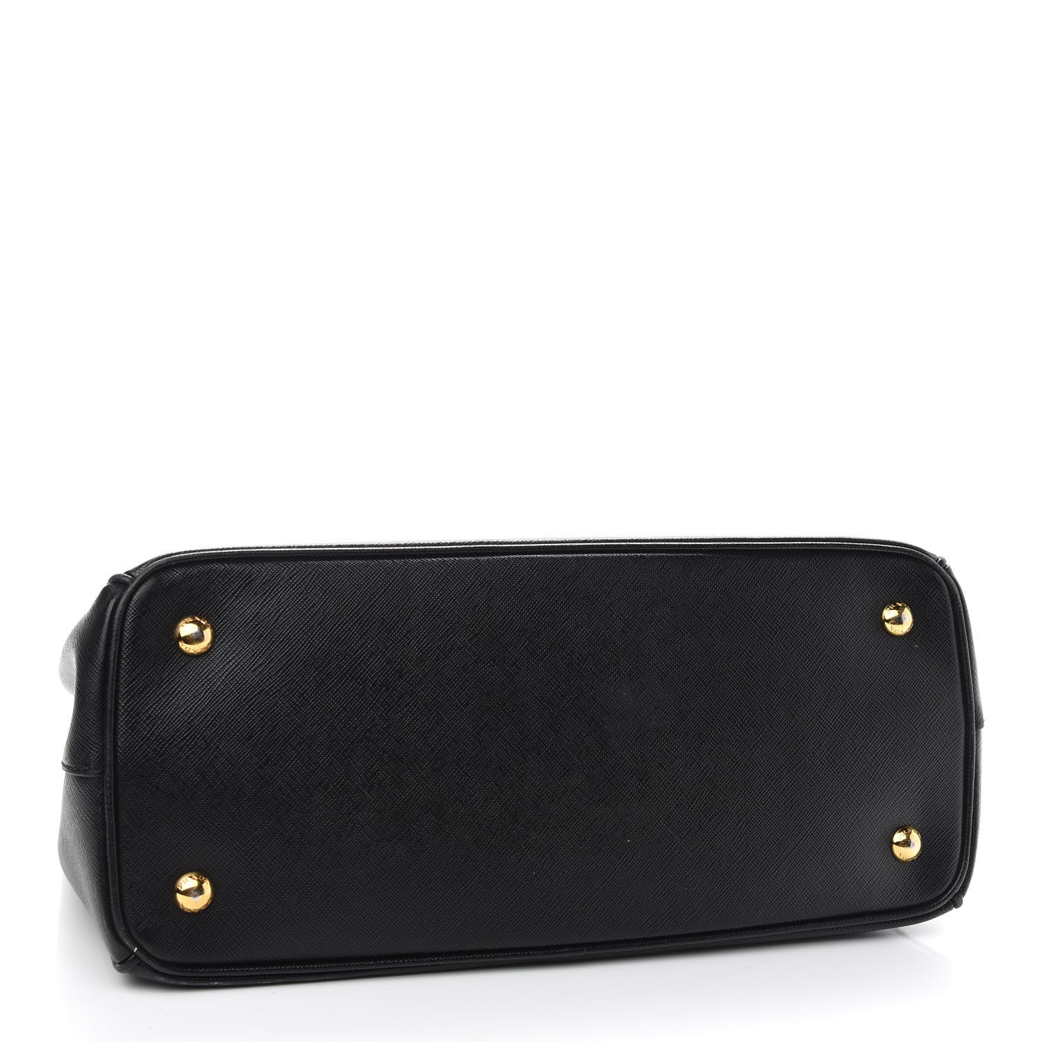 Prada Saffiano Medium Galleria Double Zip Tote Black 4 of 9