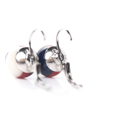 Gucci Resin Web Earrings Red Blue White 8 of 8