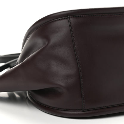 Proenza Schouler Calfskin Small Ruched Tote Chocolate Plum 5 of 13