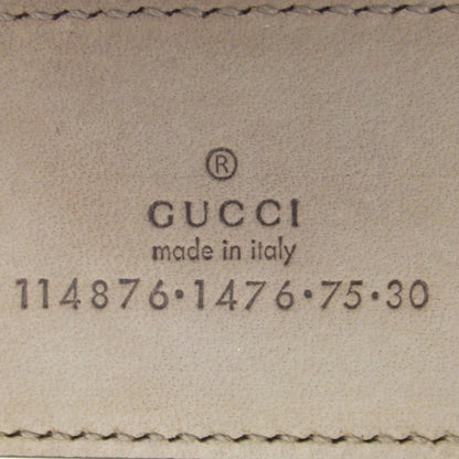 Gucci Guccissima GG Buckle Belt Pink 30 4 of 6
