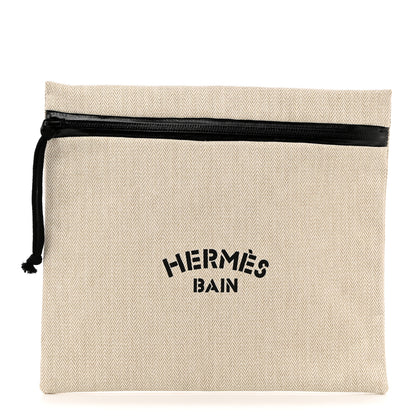 Hermes Toile Bain Case Black 1 of 6