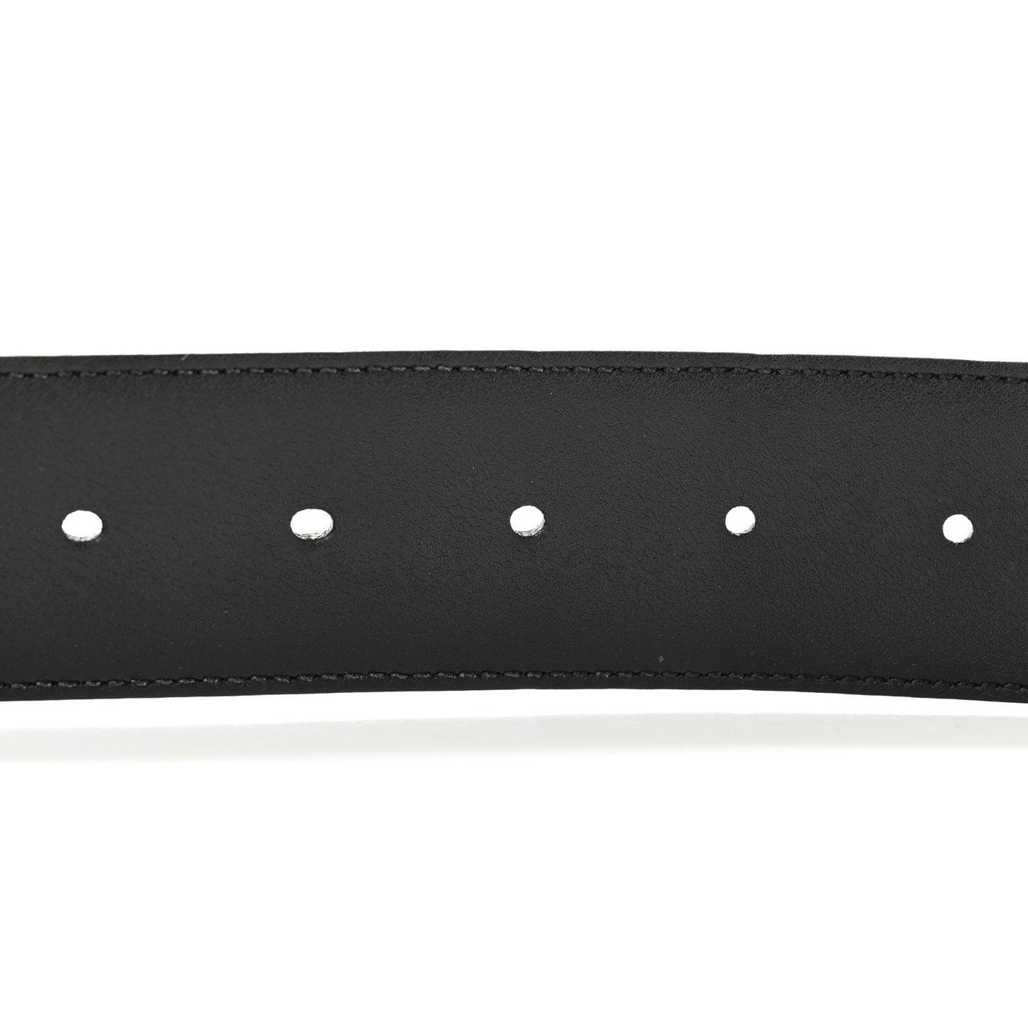 Guccissima Signature Interlocking G 40mm Belt 95 38 Black