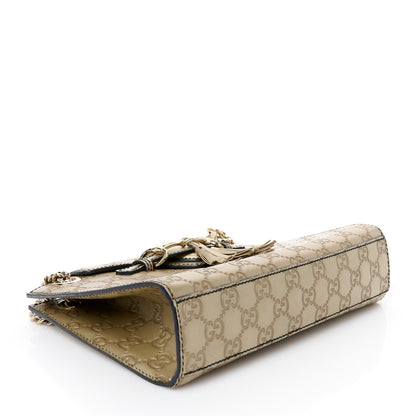 Gucci Shine Guccissima Small Emily Chain Shoulder Bag Gold 4 of 11