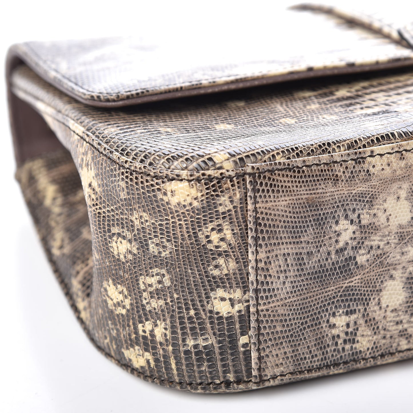 Lizard Medium Miss Dior Flap
