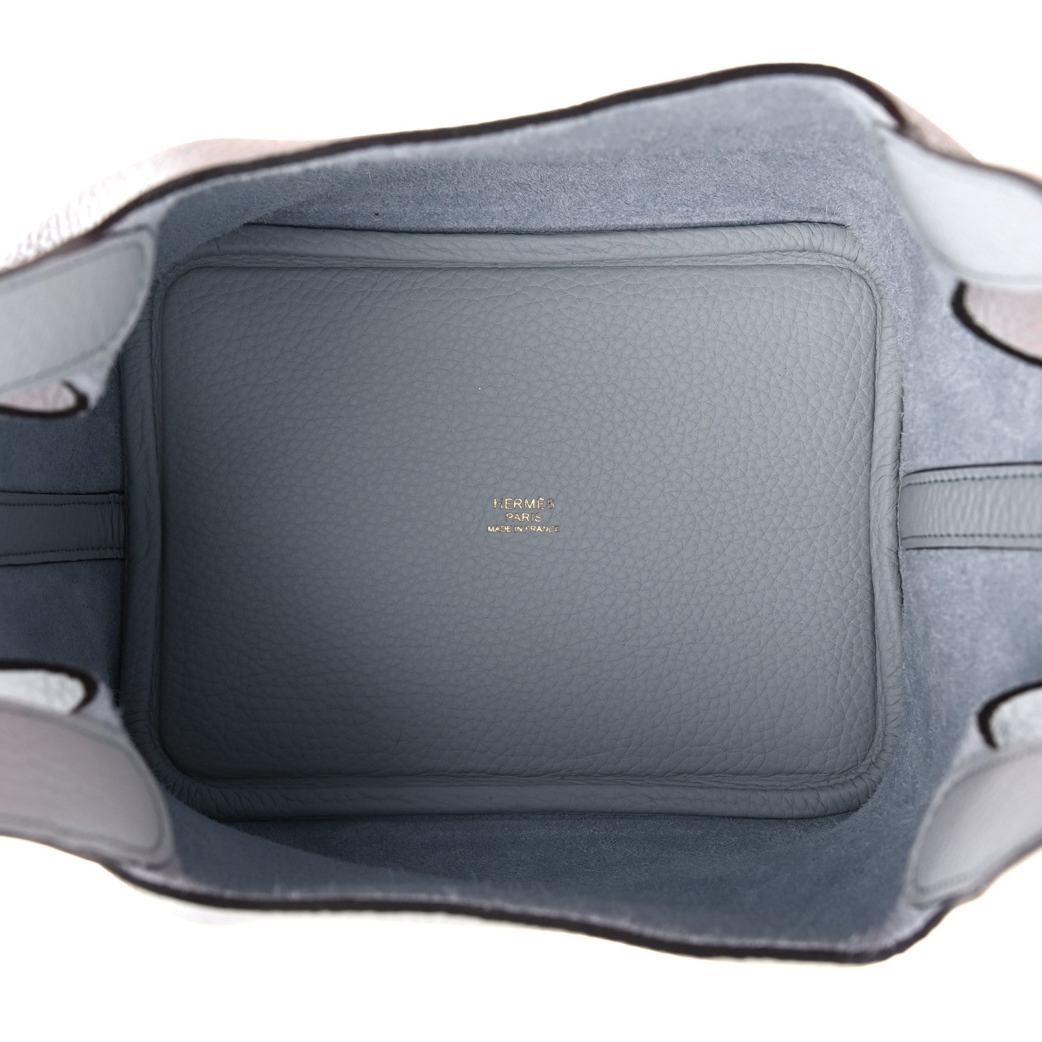 Hermes Taurillon Clemence Picotin Lock 18 PM Bleu Pale 5 of 10