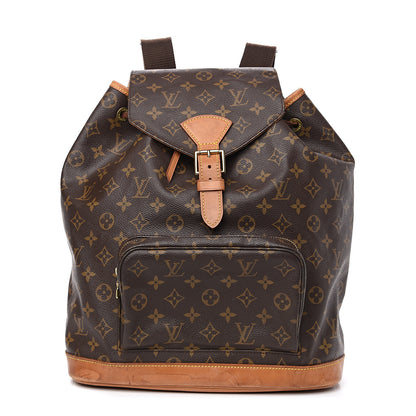 Louis Vuitton Monogram Montsouris GM Backpack 1 of 12