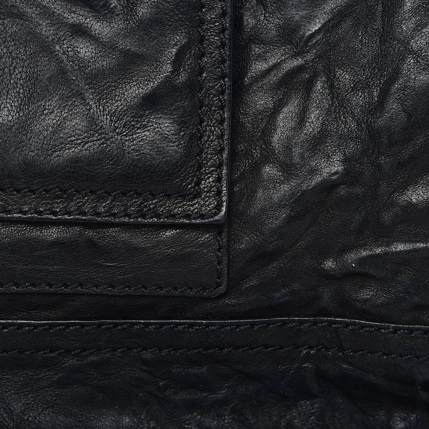 Tumbled Sheepskin Large Pandora Black