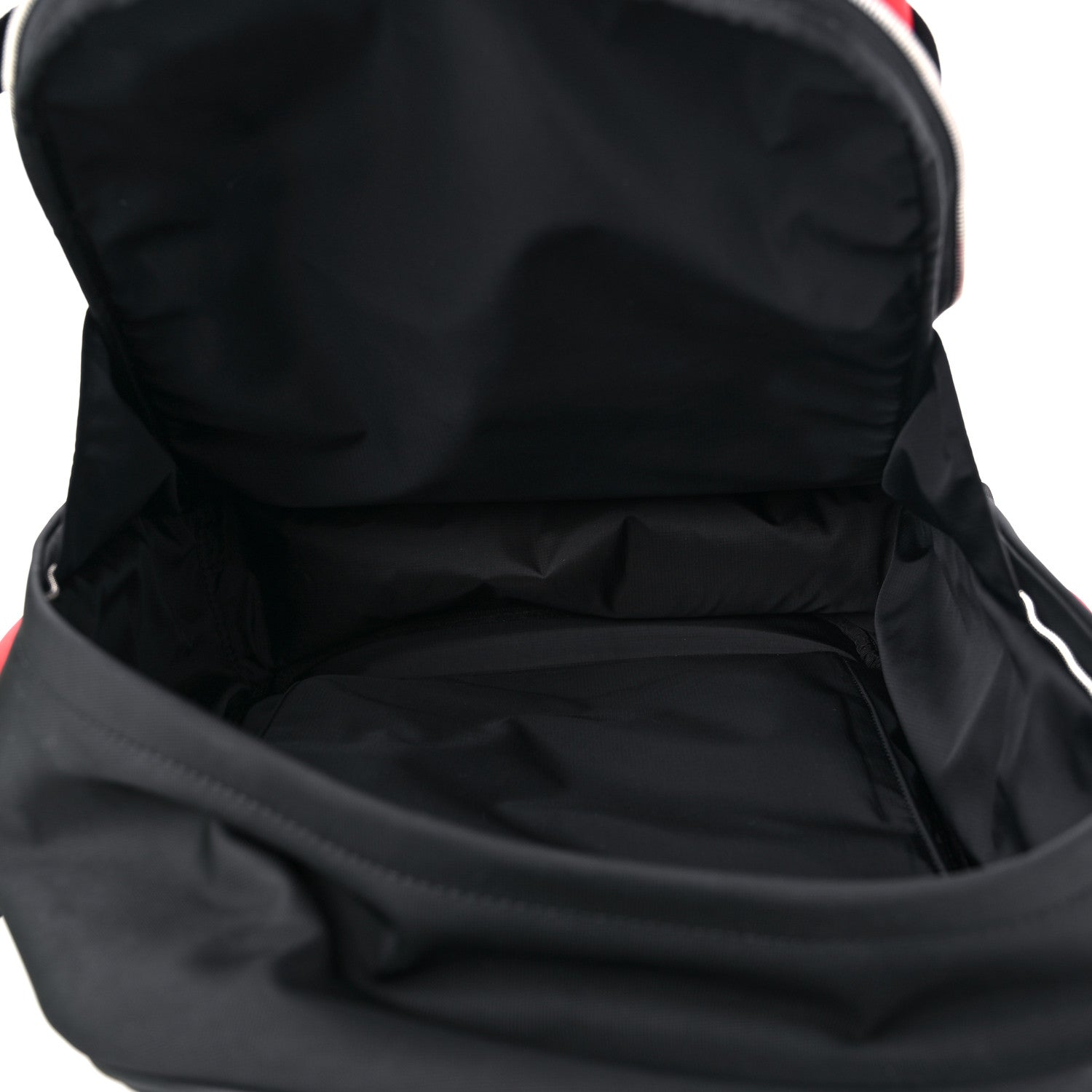 Burberry Nylon Large Nevis Backpack White Red Black 5 of 15