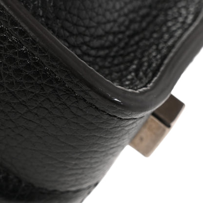 Celine Drummed Calfskin Micro Luggage Black 12 of 14