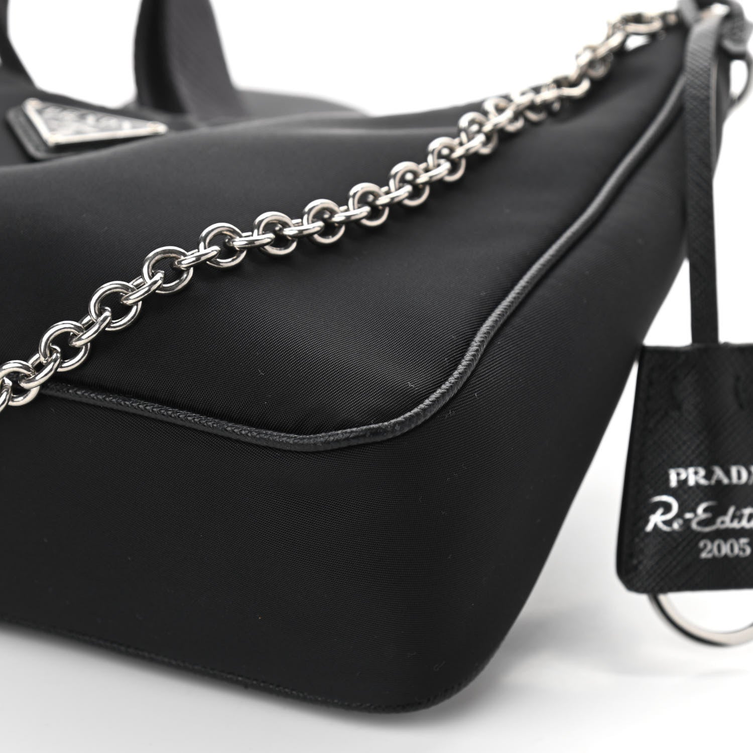 Prada Nylon Re-Edition 2005 Shoulder Bag Black 17 of 17