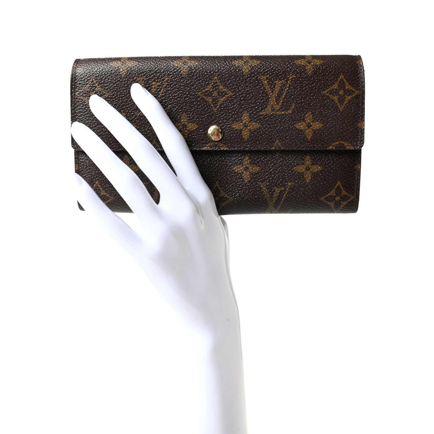 Louis Vuitton Monogram Sarah Wallet 2 of 6