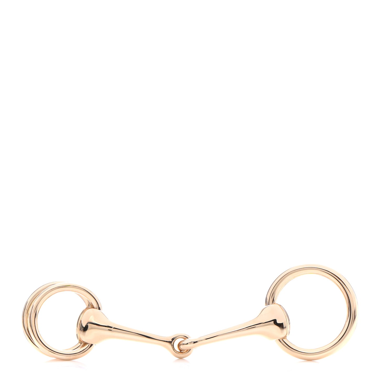 Permabrass Mors Scarf Ring Gold