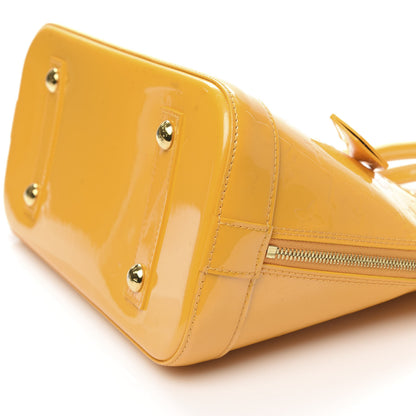 Louis Vuitton Vernis Alma PM Jaune Passion 12 of 14