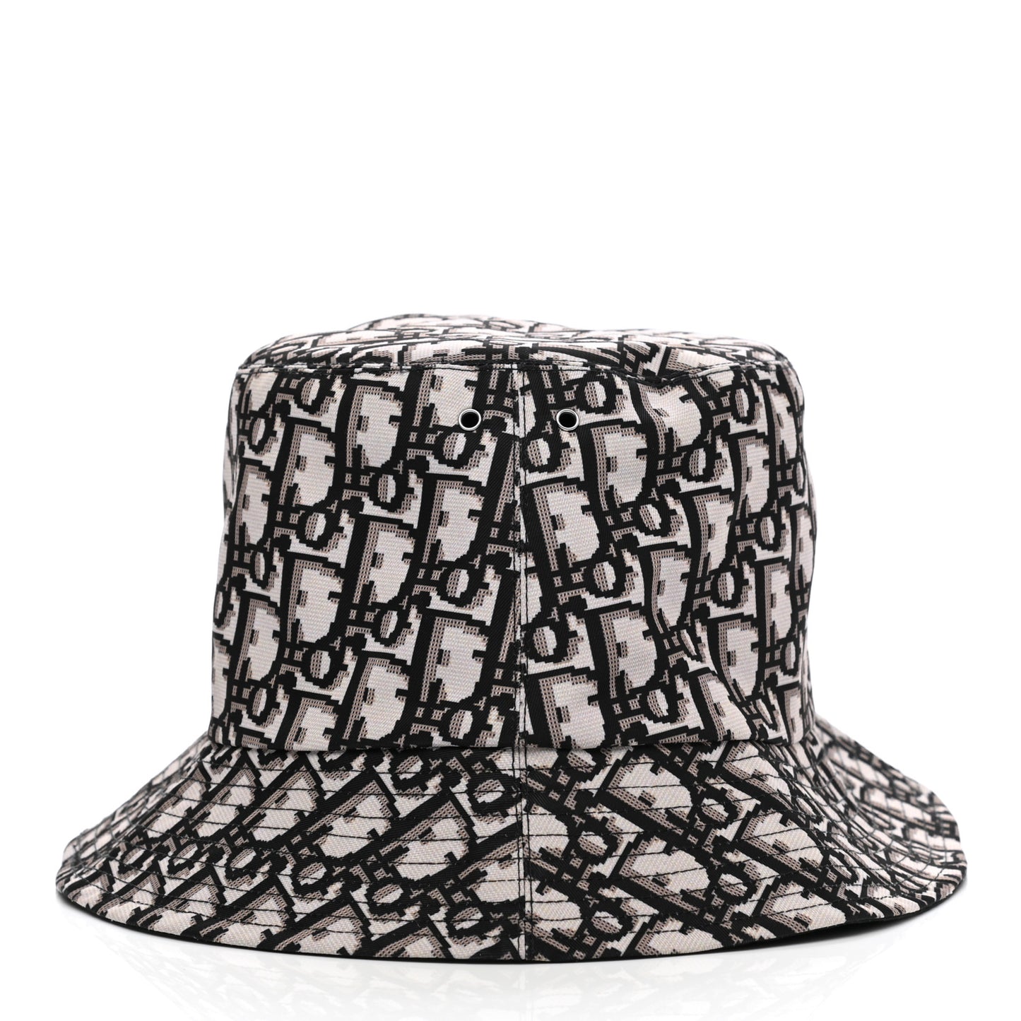 Oblique Reversible Teddy-D Brim Bucket Hat 58 Black