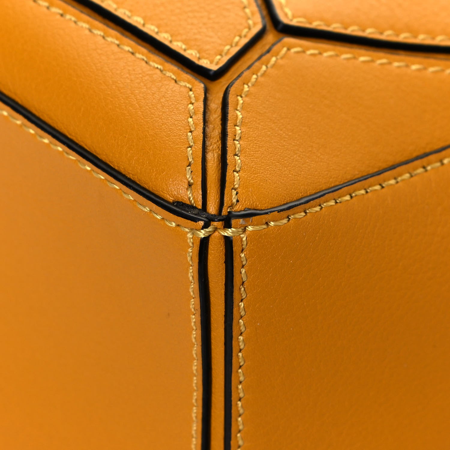Loewe Calfskin Mini Puzzle Bag Narcisus Yellow 10 of 12