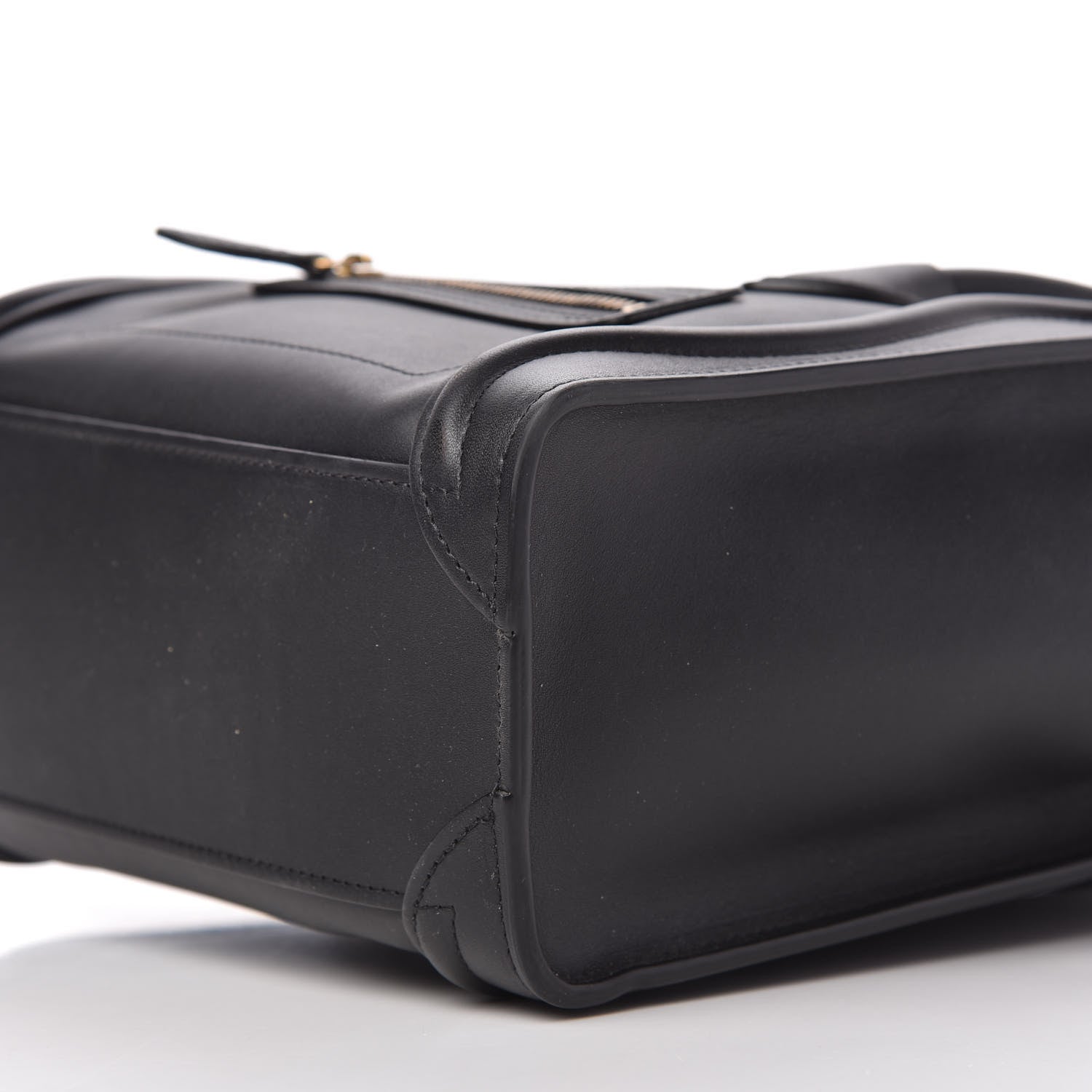 Celine Smooth Calfskin Nano Luggage Black 7 of 9