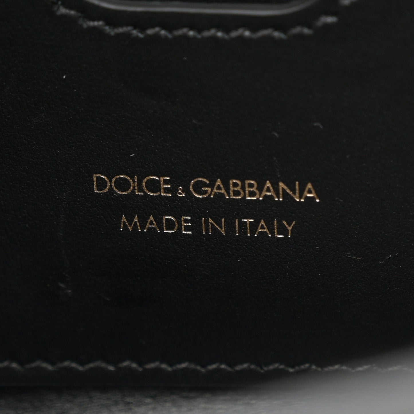 Calfskin DG Millennials 3.5 Clutch Black