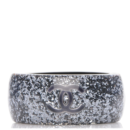 Chanel Resin Glitter CC Bangle 1 of 6