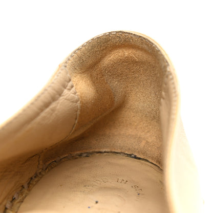 Chanel Lambskin CC Espadrilles 37 Beige Black 11 of 13
