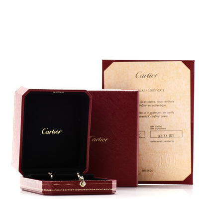 Cartier 18K Pink Gold LOVE Hoop Earrings 6 of 6