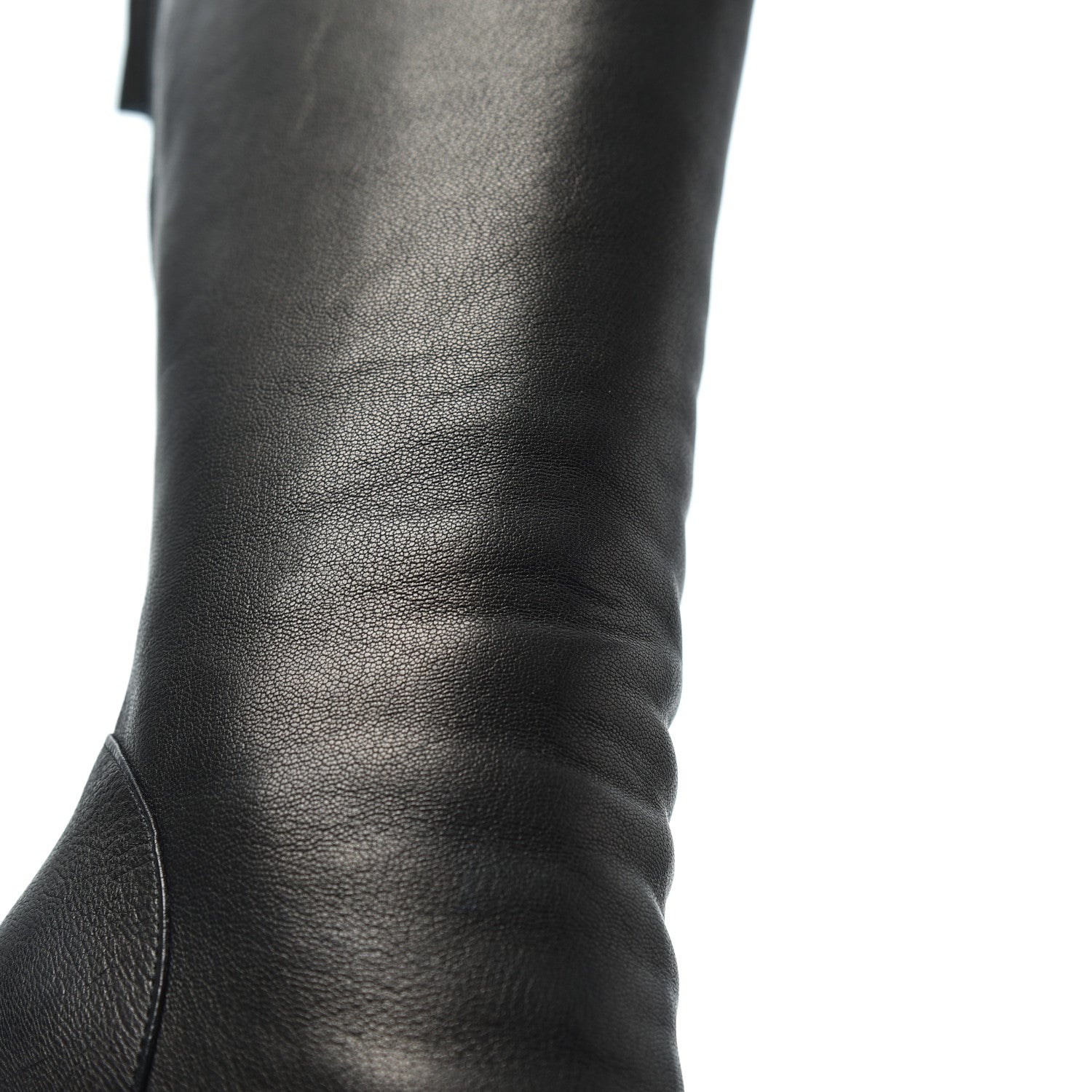 Saint Laurent Calfskin Jinny 105 Thigh High Boots 35 Black 18 of 23
